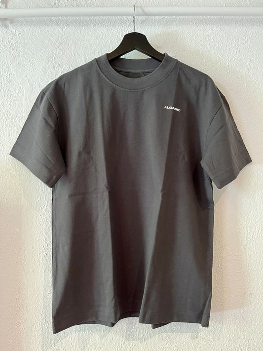 ALOADED Boxy Tee White Logo