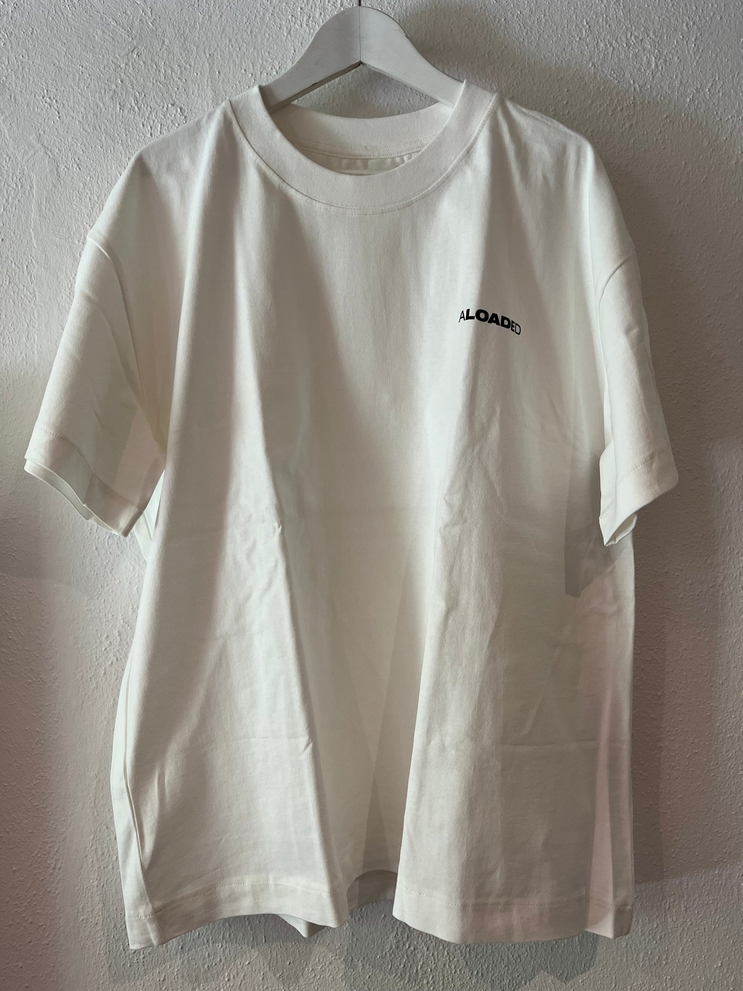 ALOADED Boxy Tee Black Logo