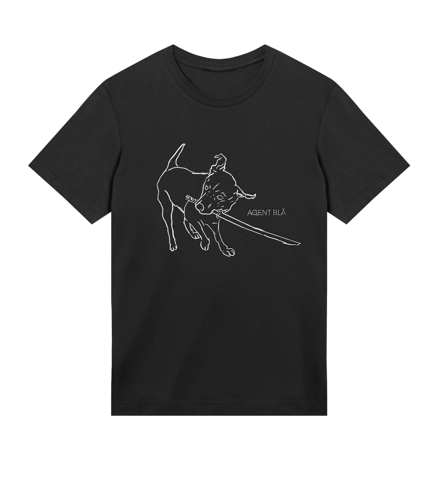 Agent blå Katana tee
