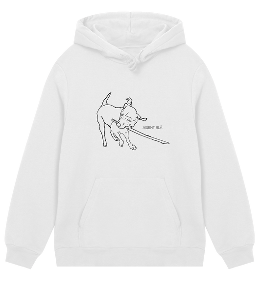 Agent blå Katana hoodie