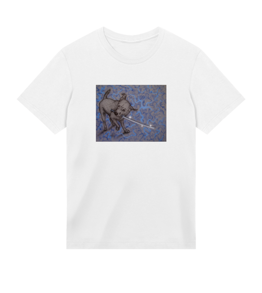 Agent blå Katana Dog tee