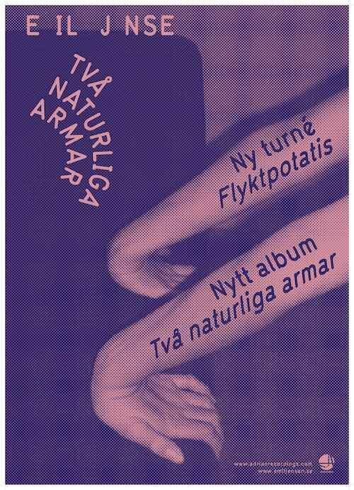 Emil Jensen - Två naturliga armar - Poster