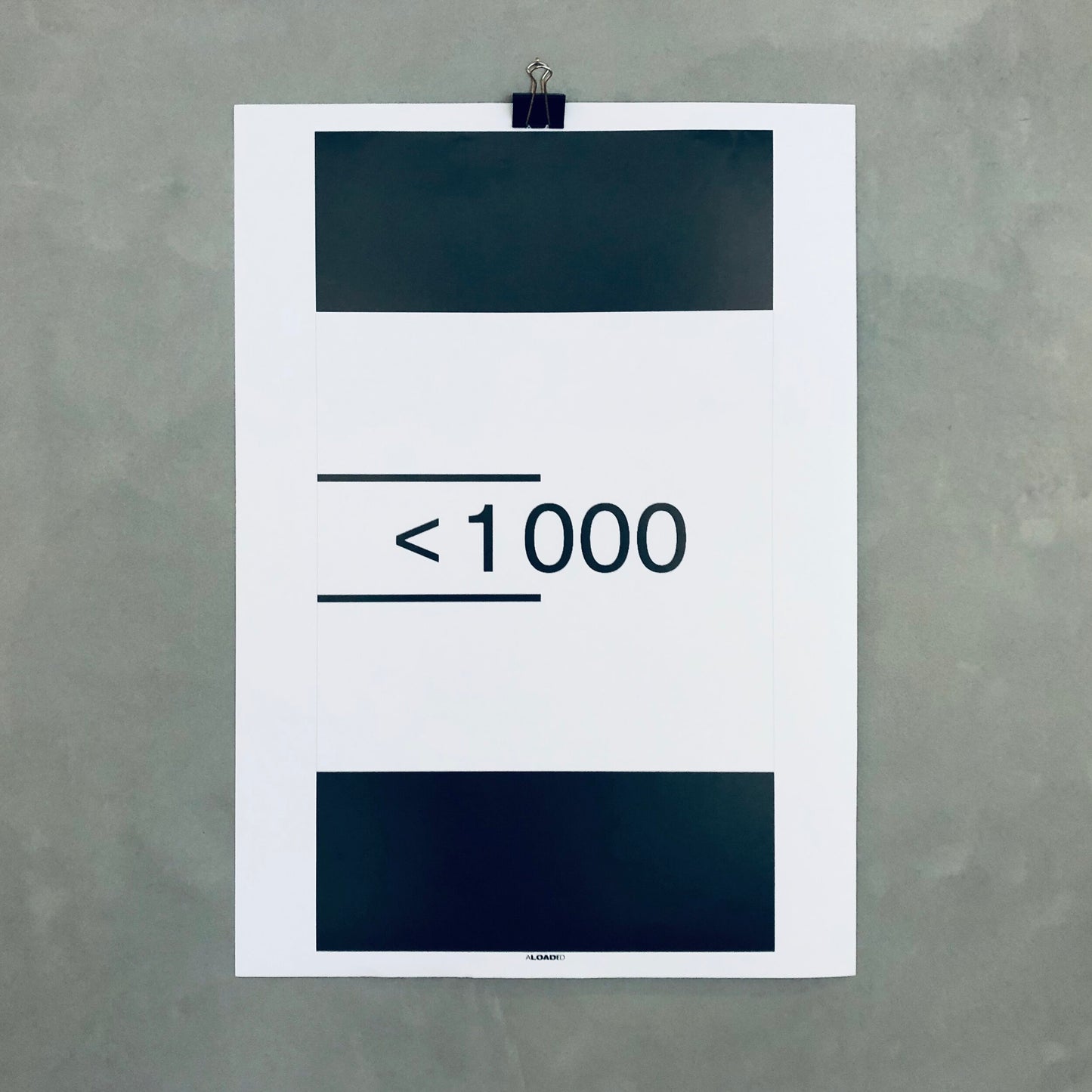 <1000 Promotion Poster