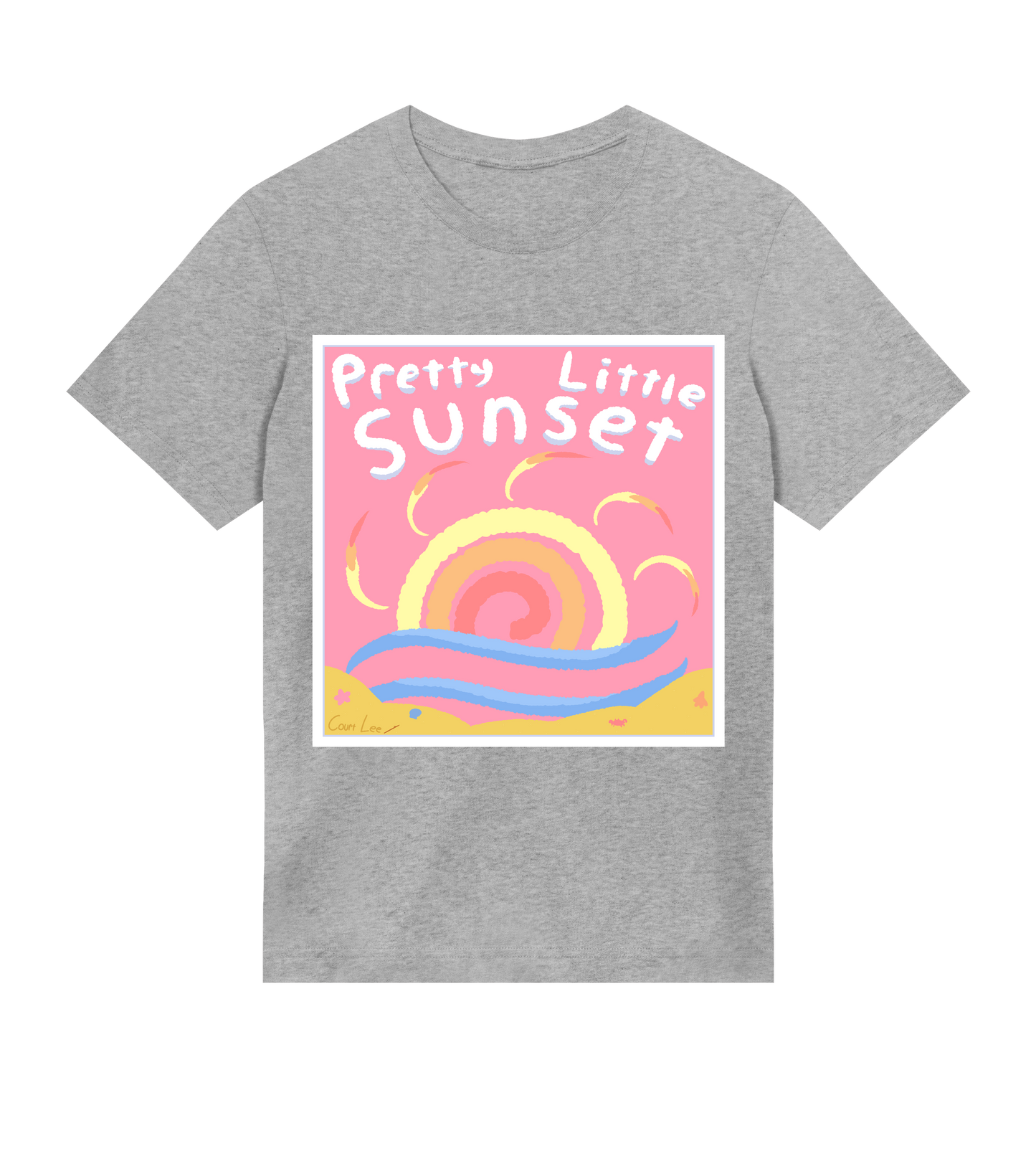 Pretty Little Sunset Cover Art Tee