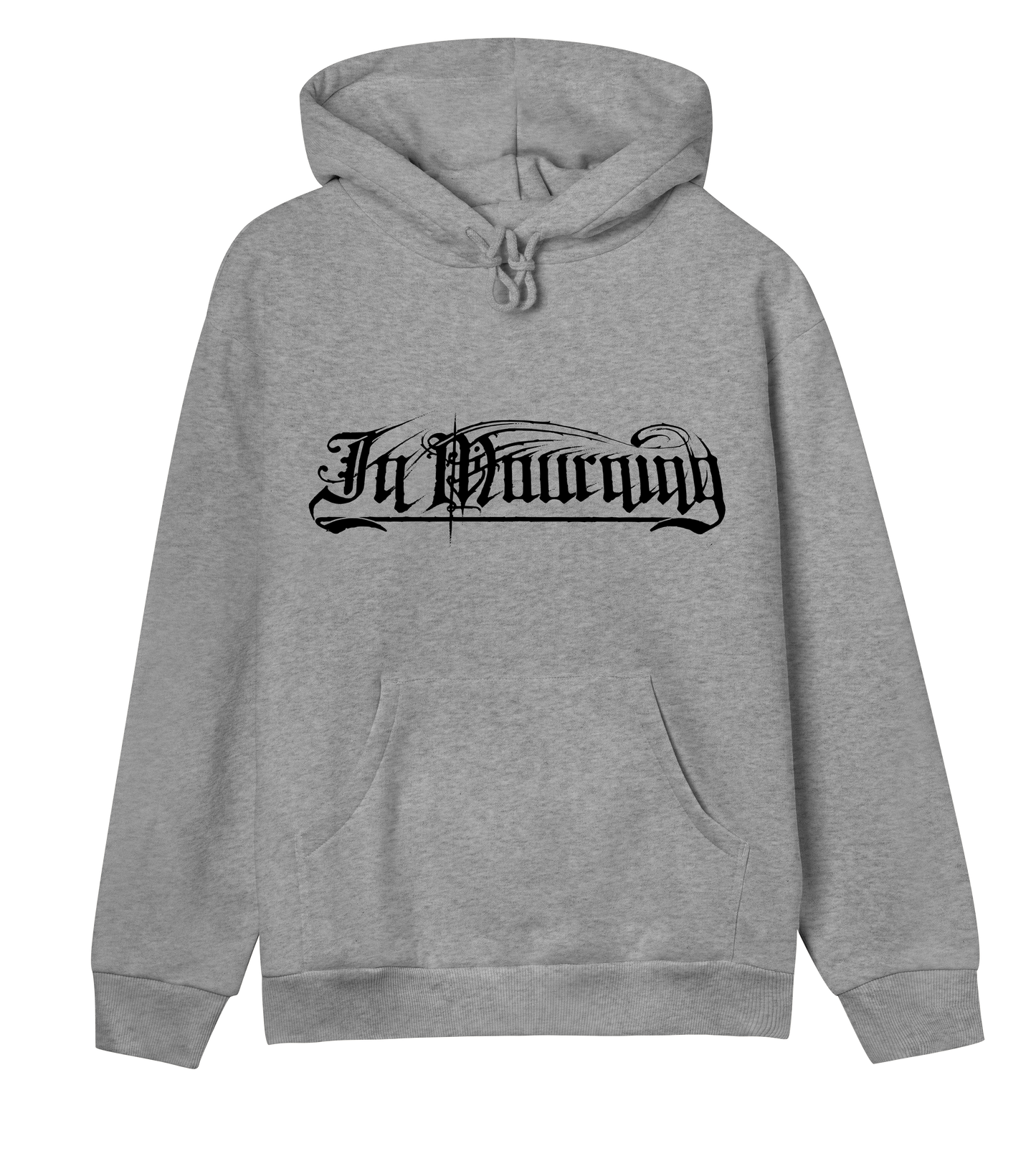 In Mourning Black Logo Womens Hoodie