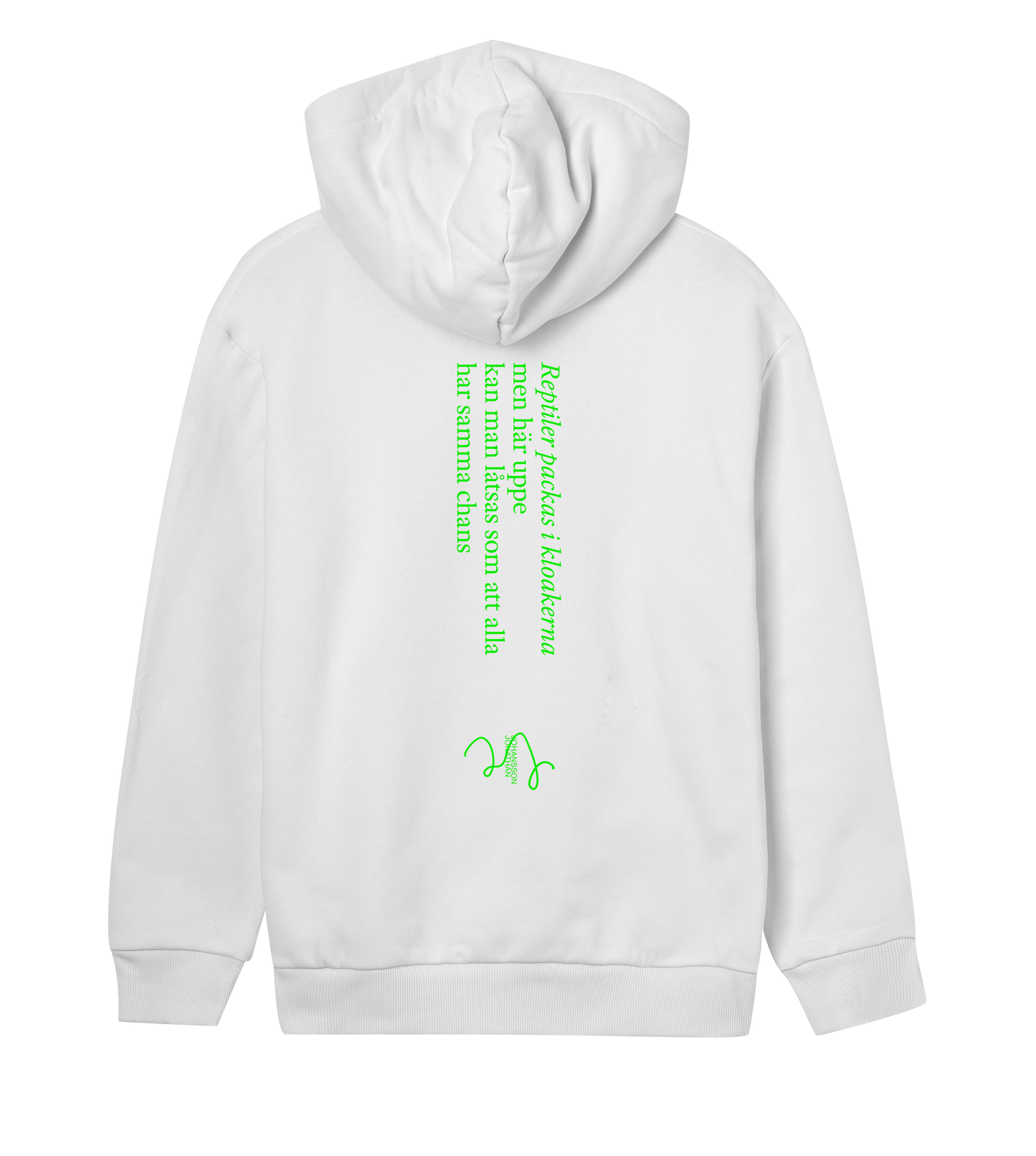 Reptiler packas i kloakerna - Hoodie