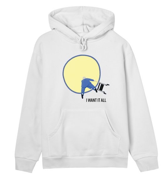OLOF WALLBERG - T-SHIRT - FEMALE - WHITE - I WANT IT ALL