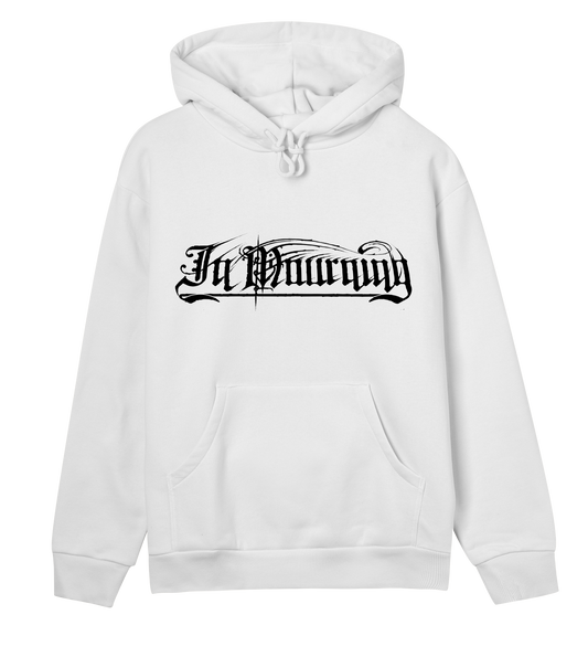 In Mourning Black Logo Womens Hoodie