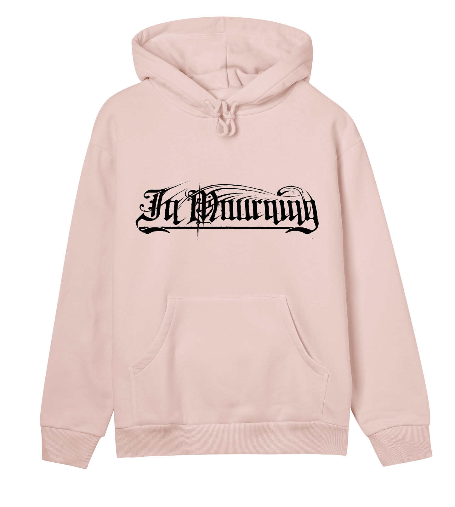 In Mourning Black Logo Womens Hoodie