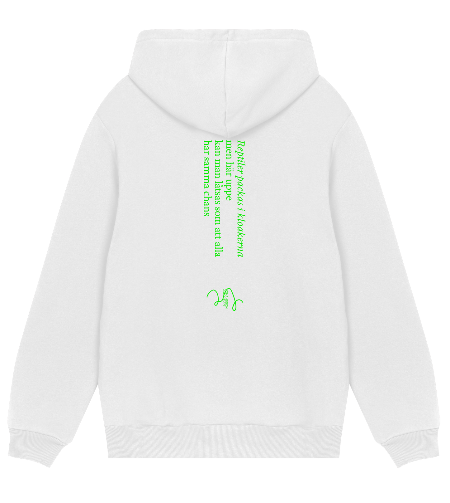 Reptiler packas i kloakerna - Hoodie