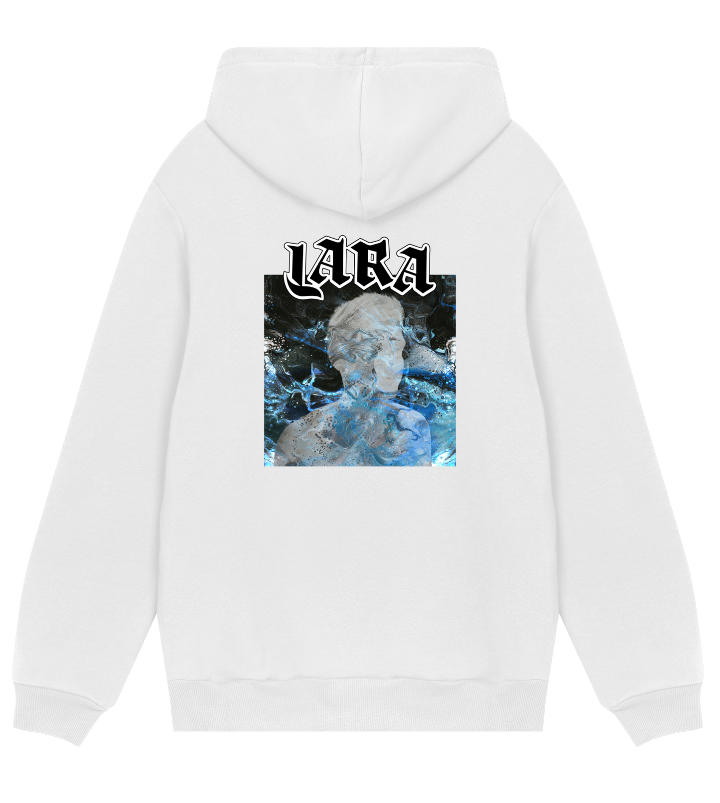 SEBASTIAN LARA - HOODIE - MALE - WHITE - ICE
