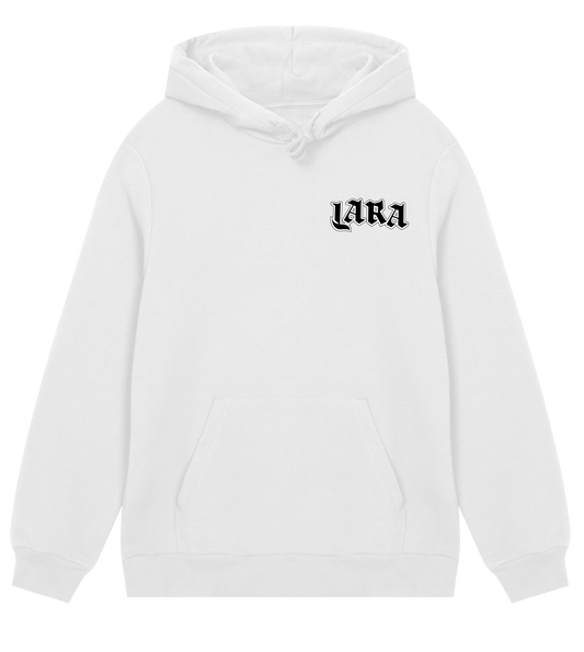SEBASTIAN LARA - HOODIE - MALE - WHITE - ICE