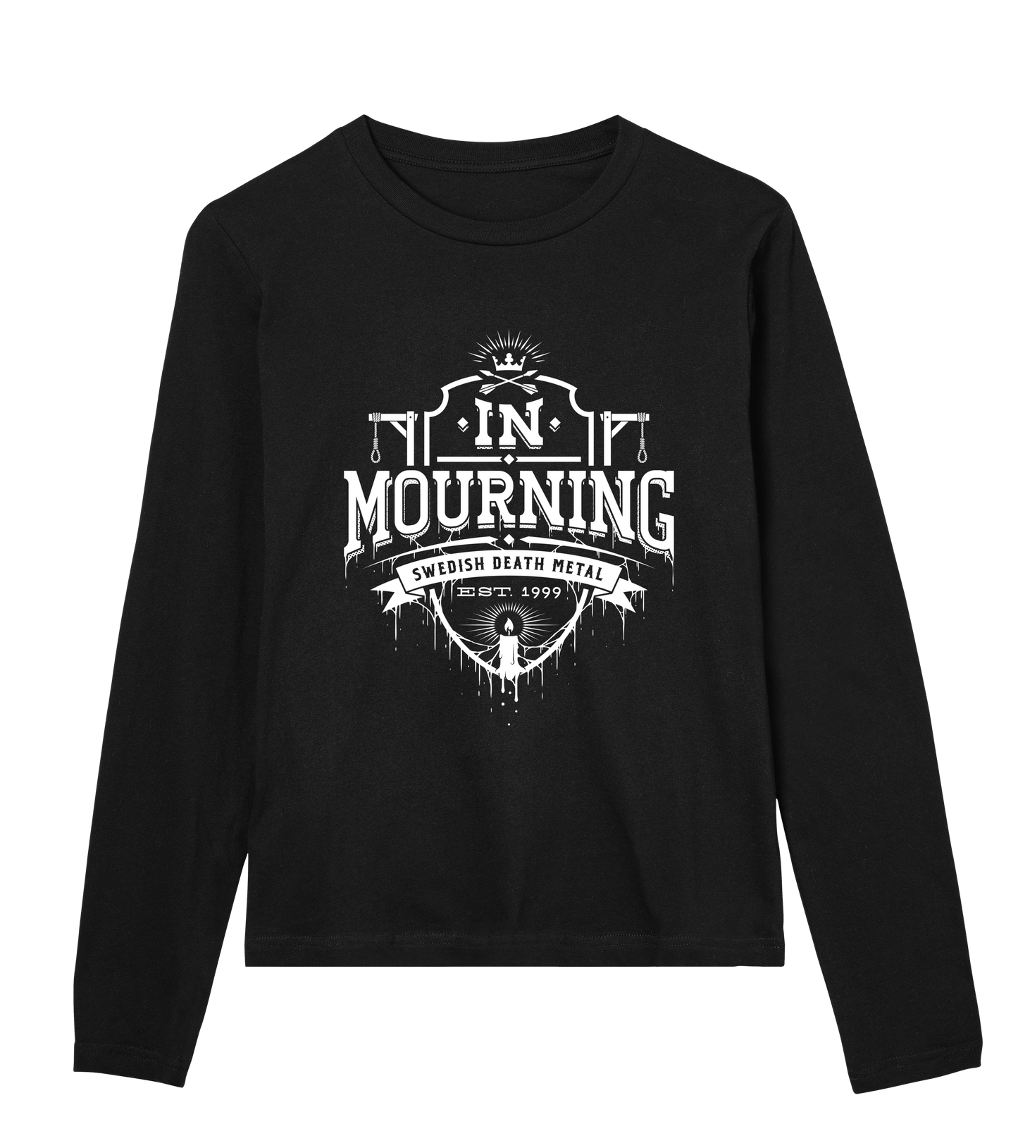 In Mourning Swedish Death Metal Womens Long Sleeve Tee