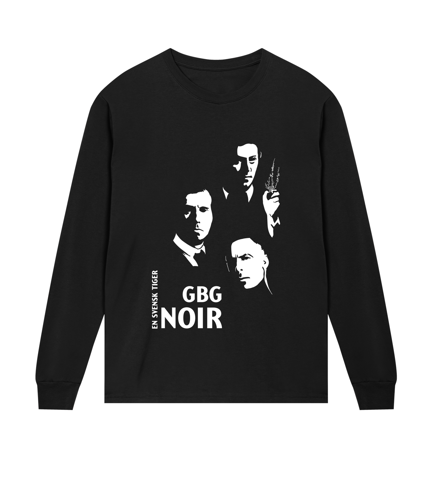 A Swedish Tiger Gbg Noir - Mens Long Sleeve T-shirt