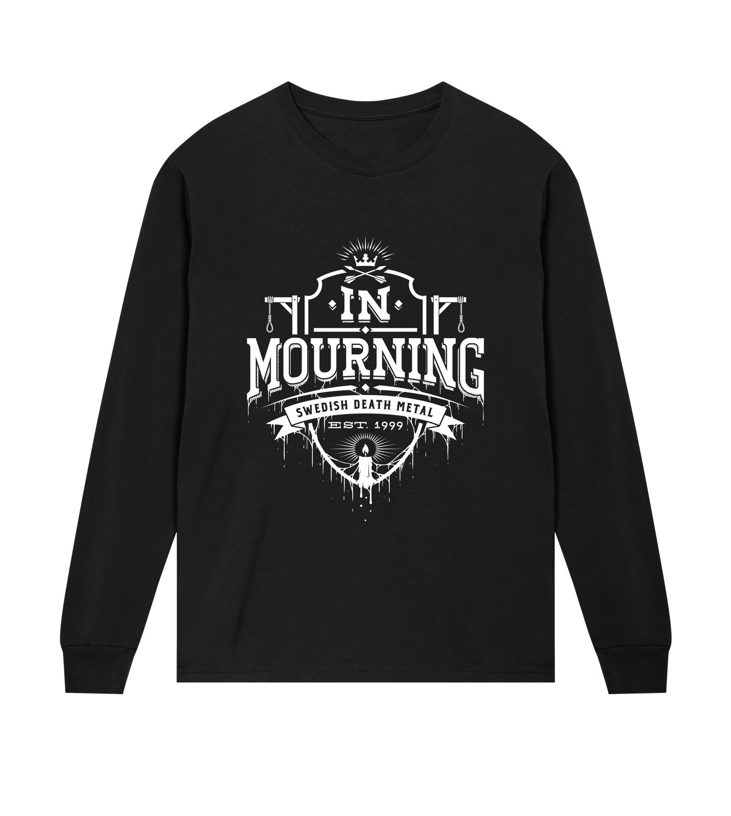 In Mourning Swedish Death Metal Men's Long Sleeve Tee