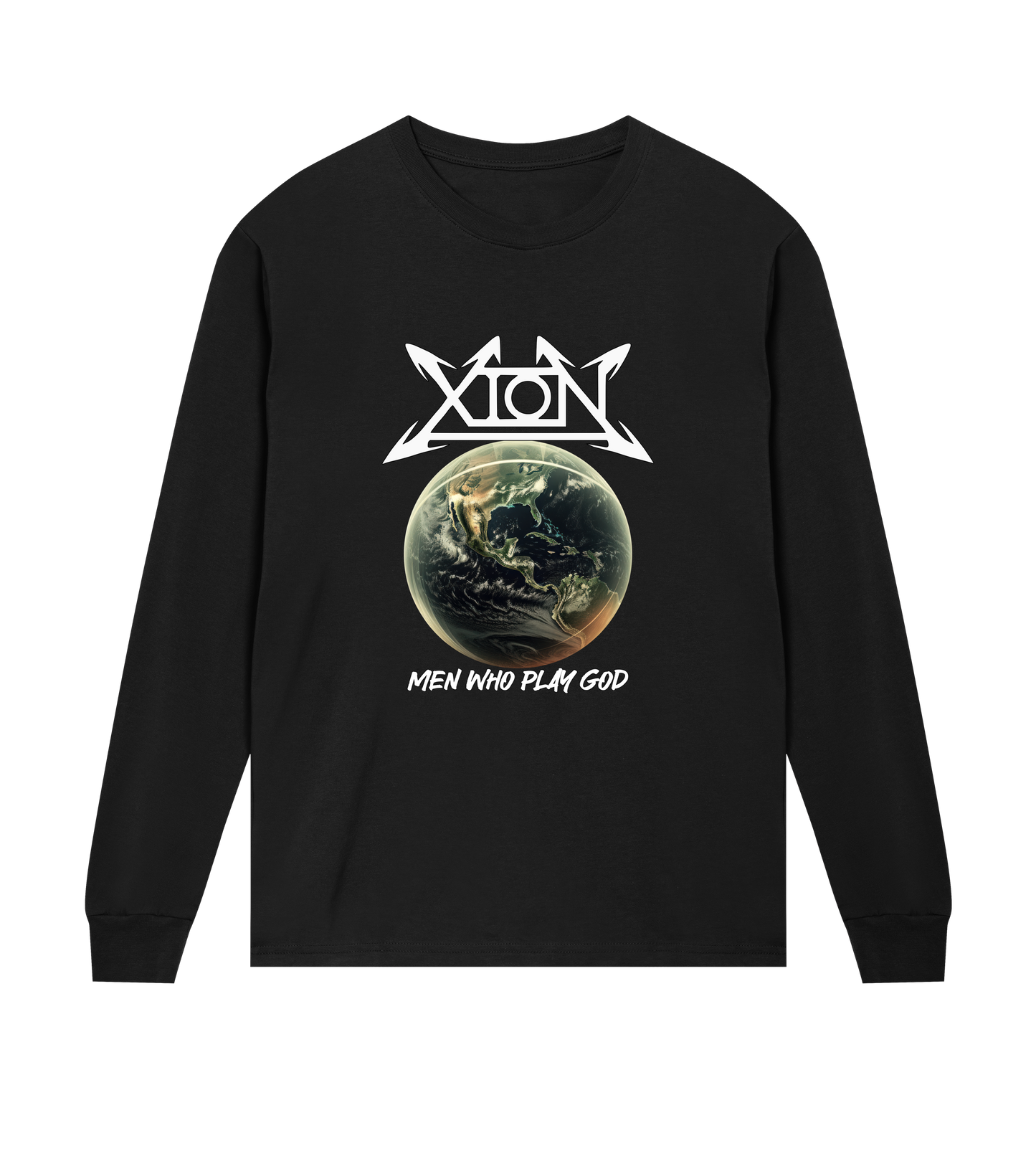 Xion - Men Who Play God Mens Long Sleeve Tee