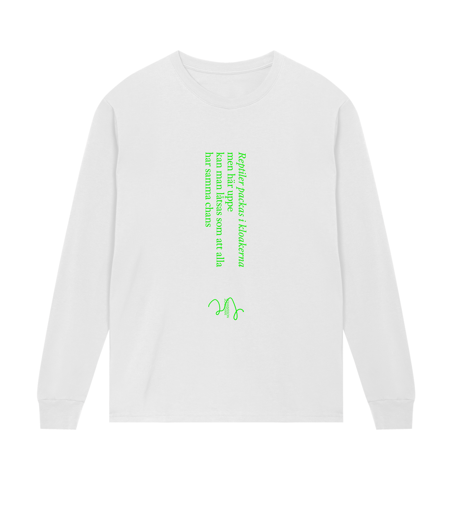 Reptiles are packed in the sewers - Long sleeve