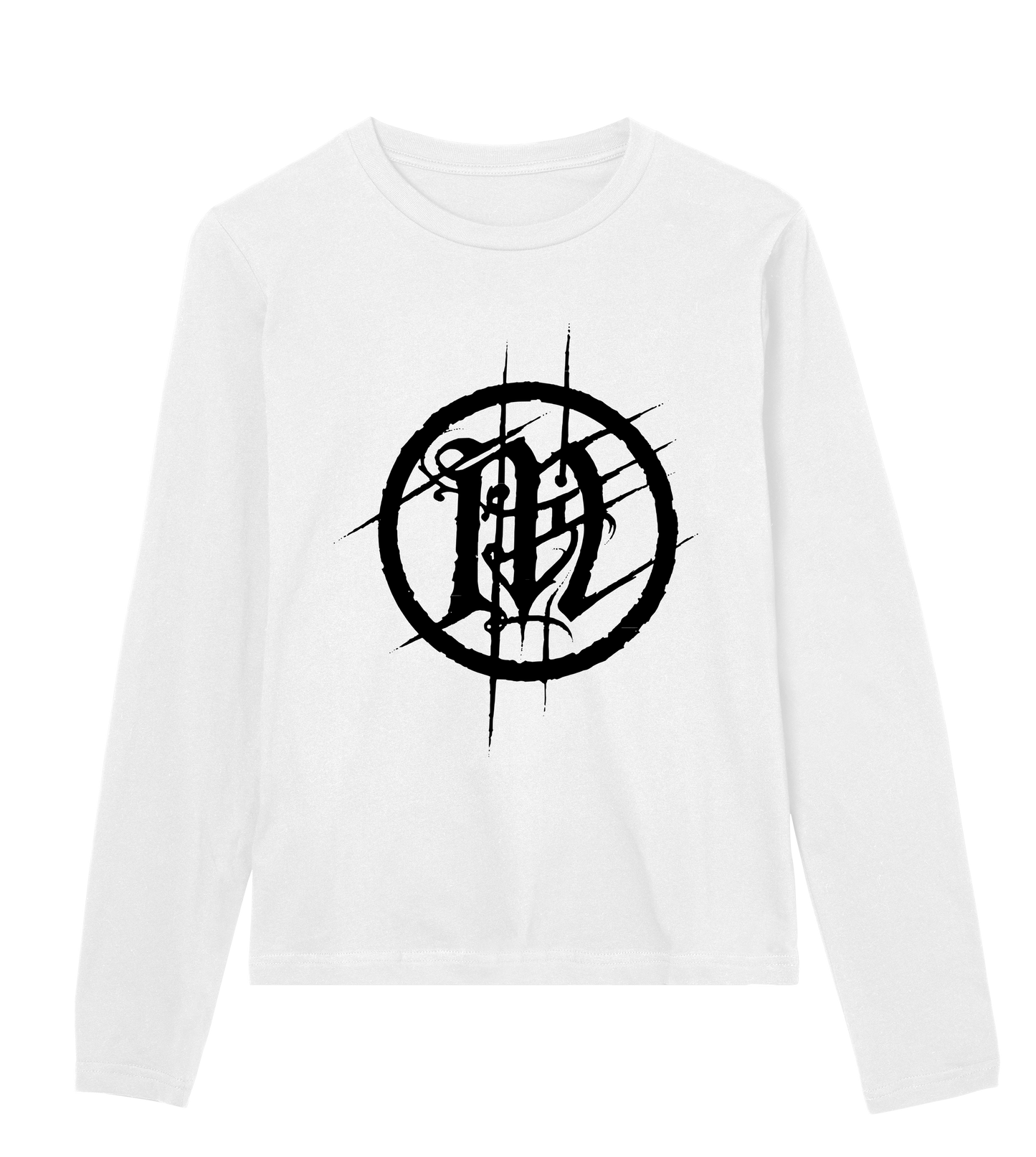 In Mourning Black Emblem Womens Long Sleeve Tee