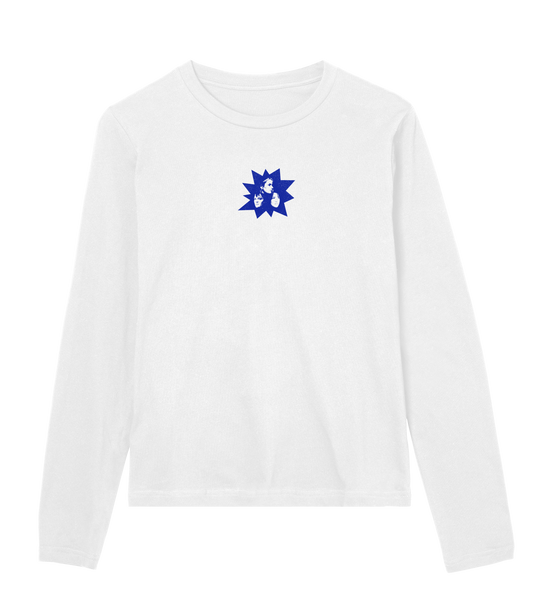 June Vide: Blue star long sleeve