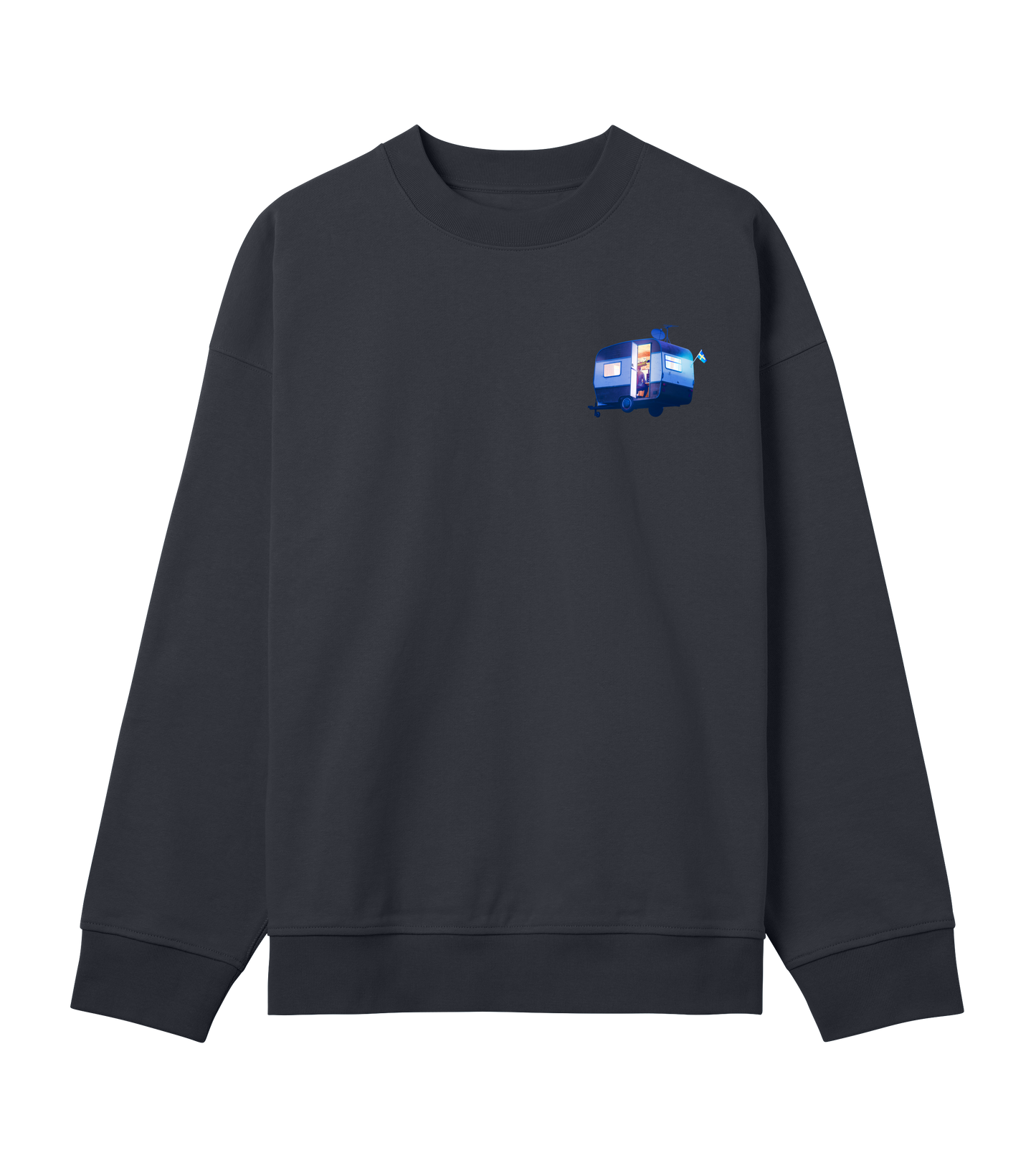 Mens Boxy Sweat 2 Caravan