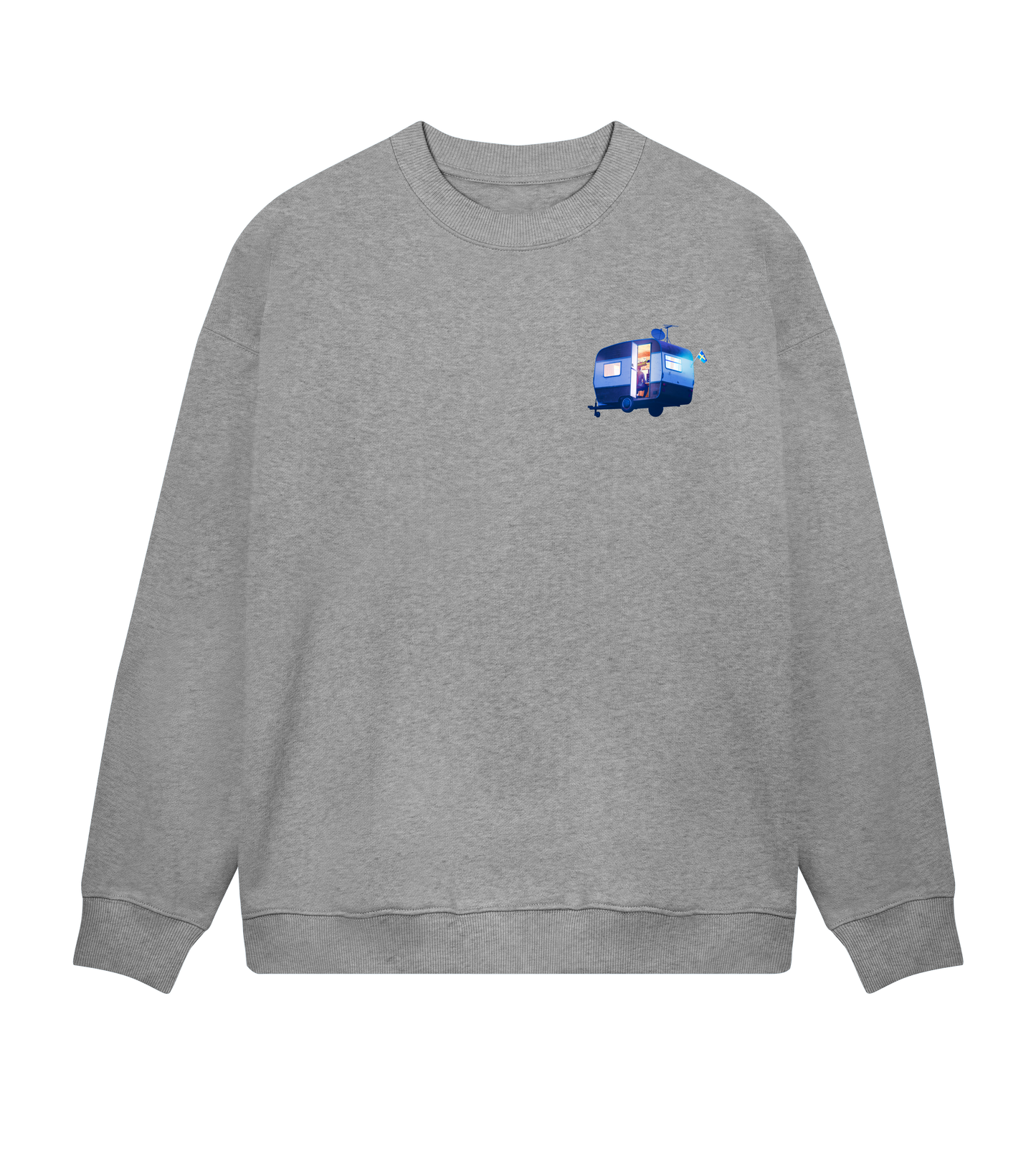 Mens Boxy Sweat 2 Caravan