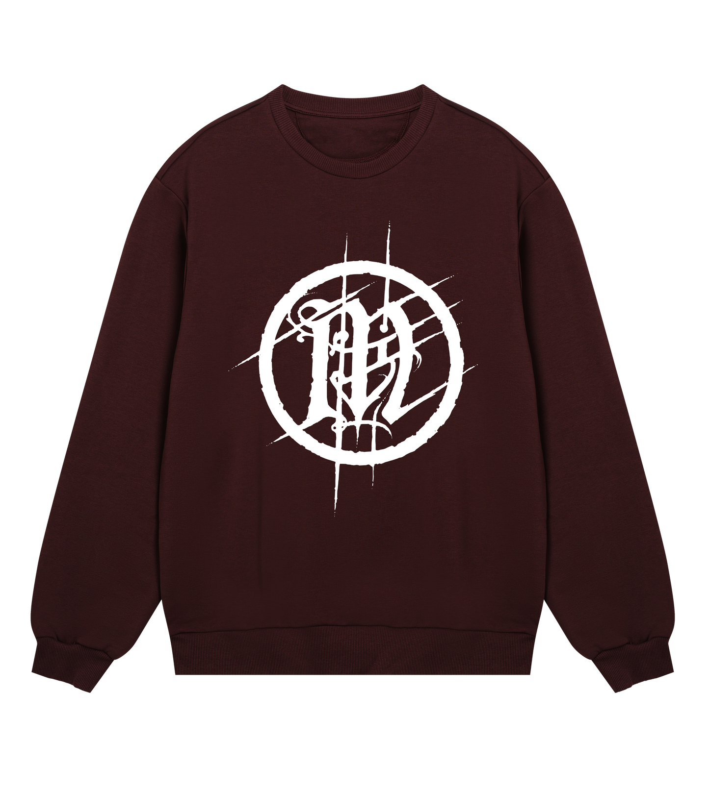 In Mourning White Emblem Sweatshirt