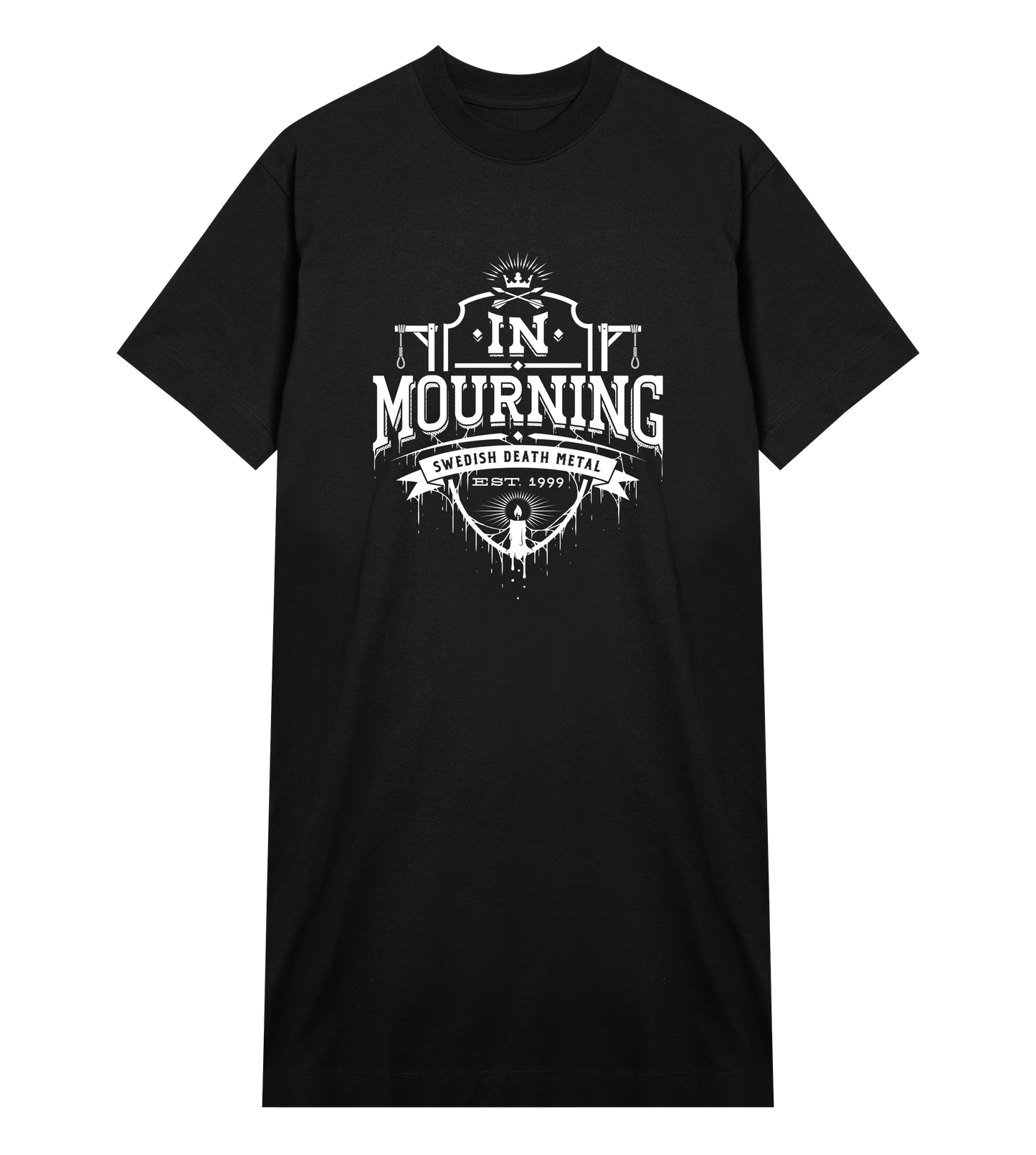 In Mourning Swedish Death Metal Womens Tee Dress