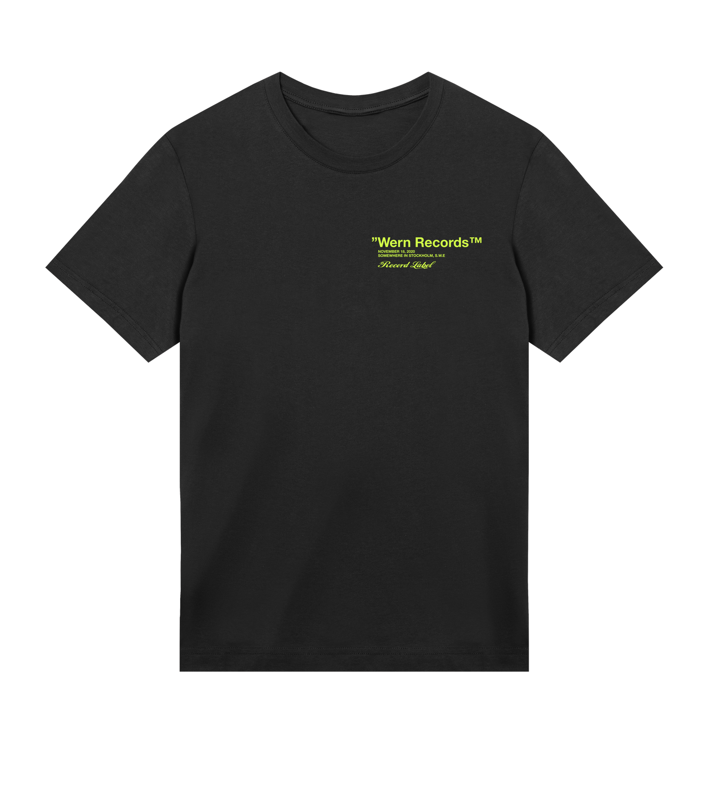 Wern Records Tee