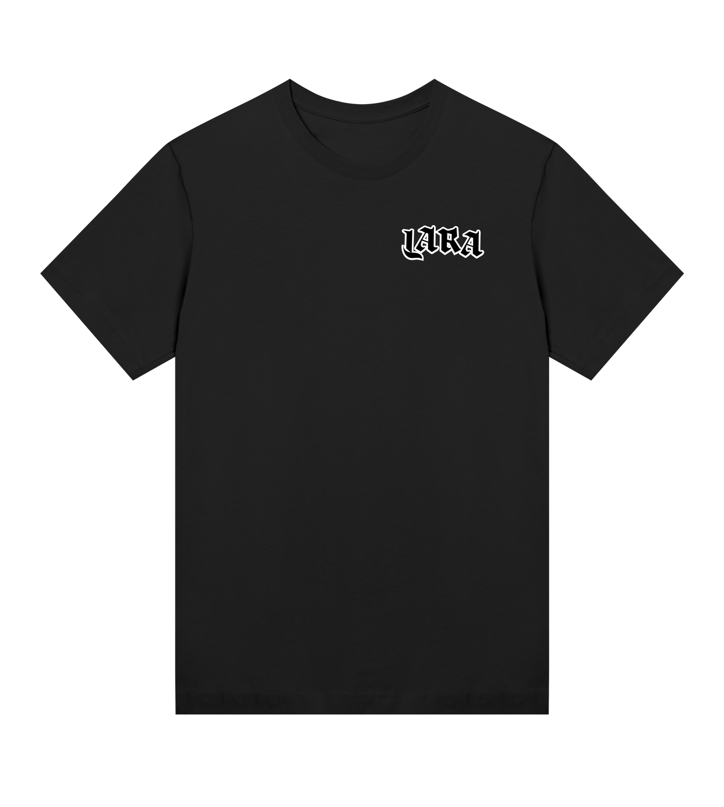 SEBASTIAN LARA - T-SHIRT - FEMALE - BLACK - FIRE