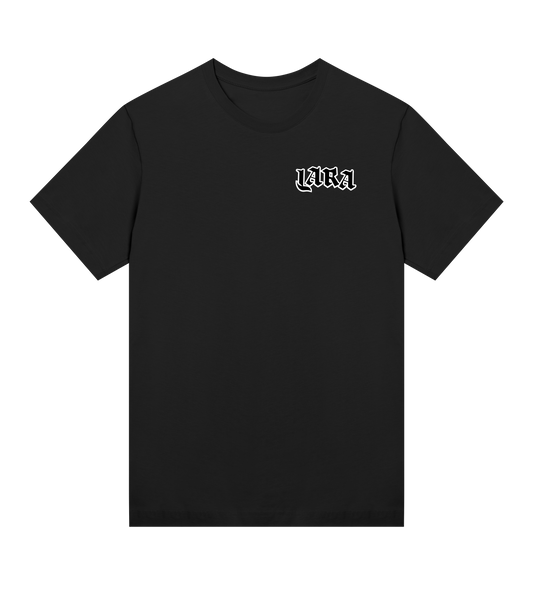 SEBASTIAN LARA - T-SHIRT - FEMALE - BLACK - FIRE