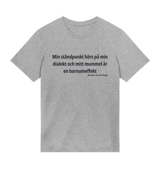 Broder Henrik Rapp - Min ståndpunkt - Mens T-shirt