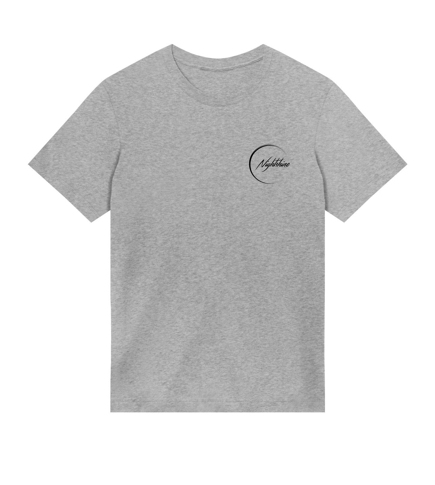Nightshine - Black Logo Small, Mens T-shirt
