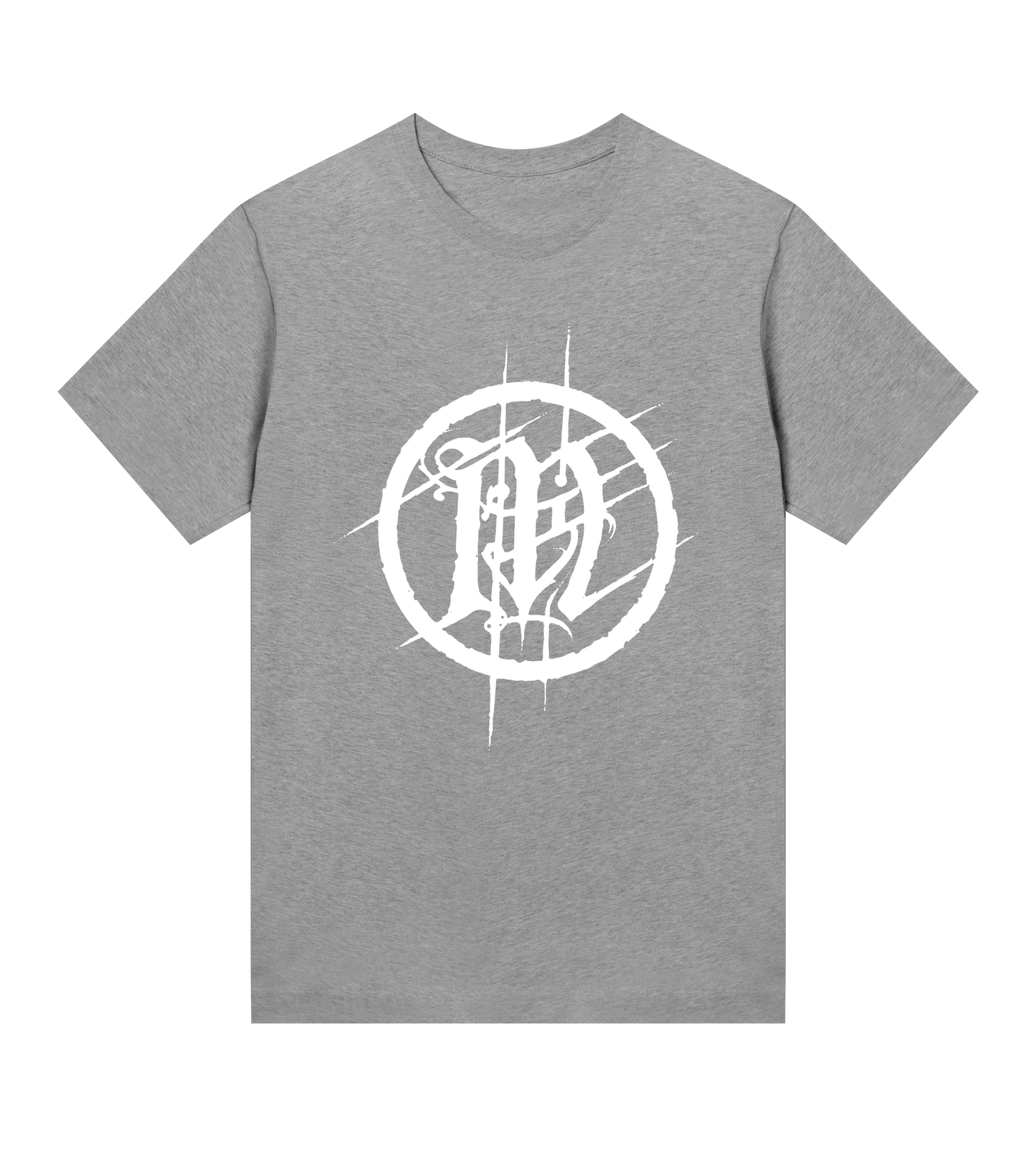 In Mourning White Emblem Womens T-shirt