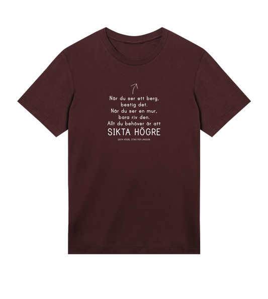 Stiko Per Larsson "Sikta Högre" Mens Tee