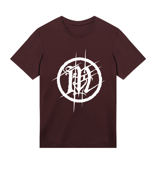 In Mourning White Emblem Men's T-shirt