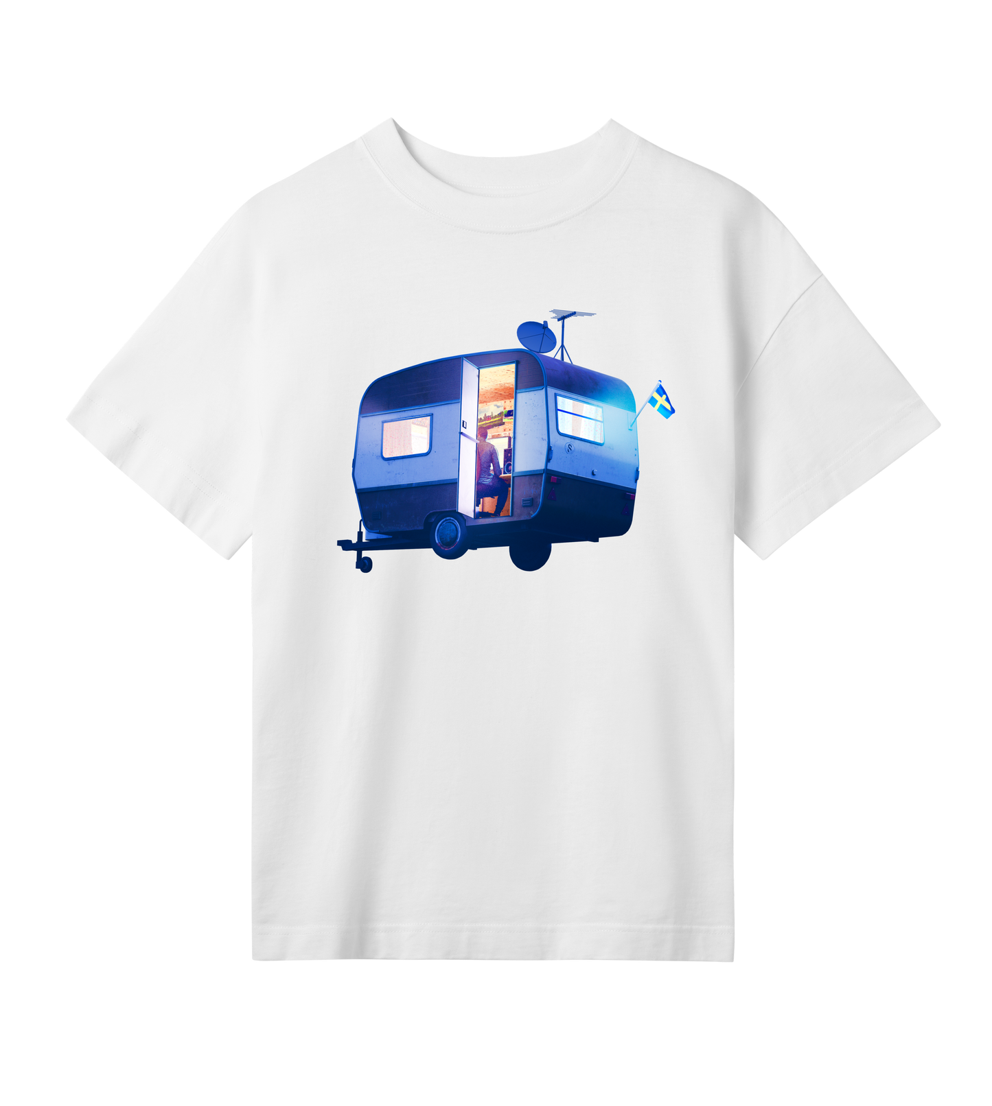 Womens Oversized Tee Husvagn