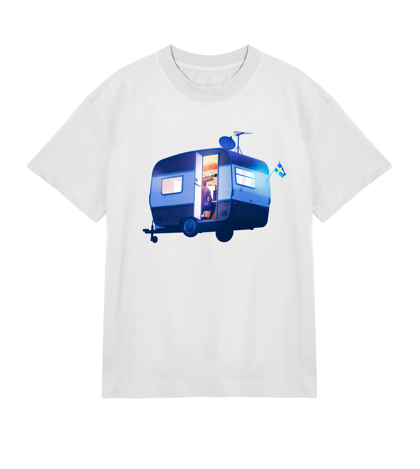 Mens Boxy Tee Husvagn