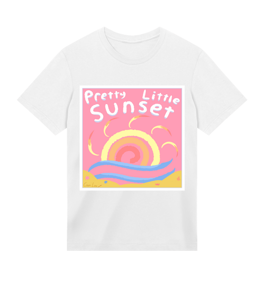 Pretty Little Sunset Cover Art Tee