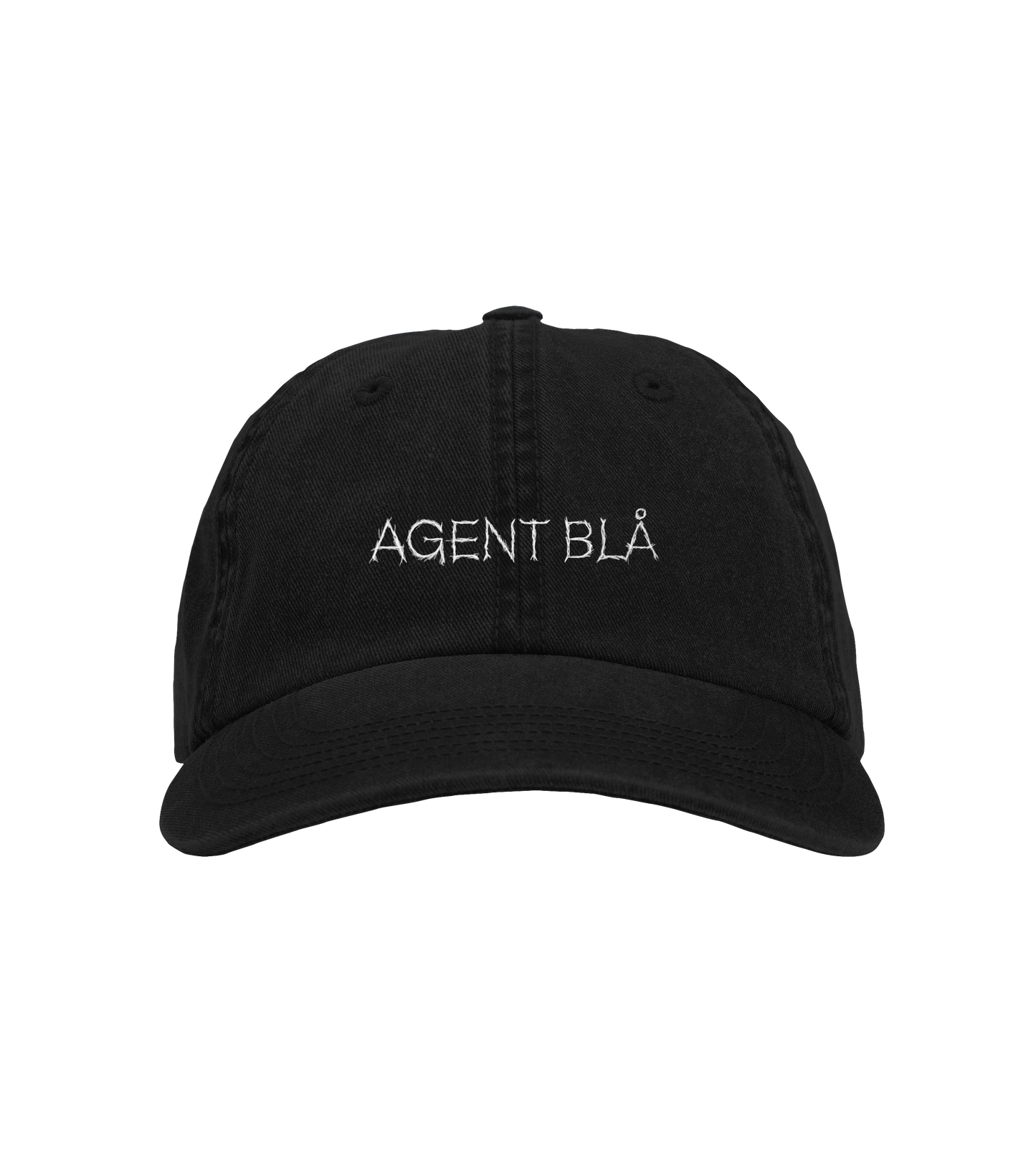 Agent blå Logo twill cap