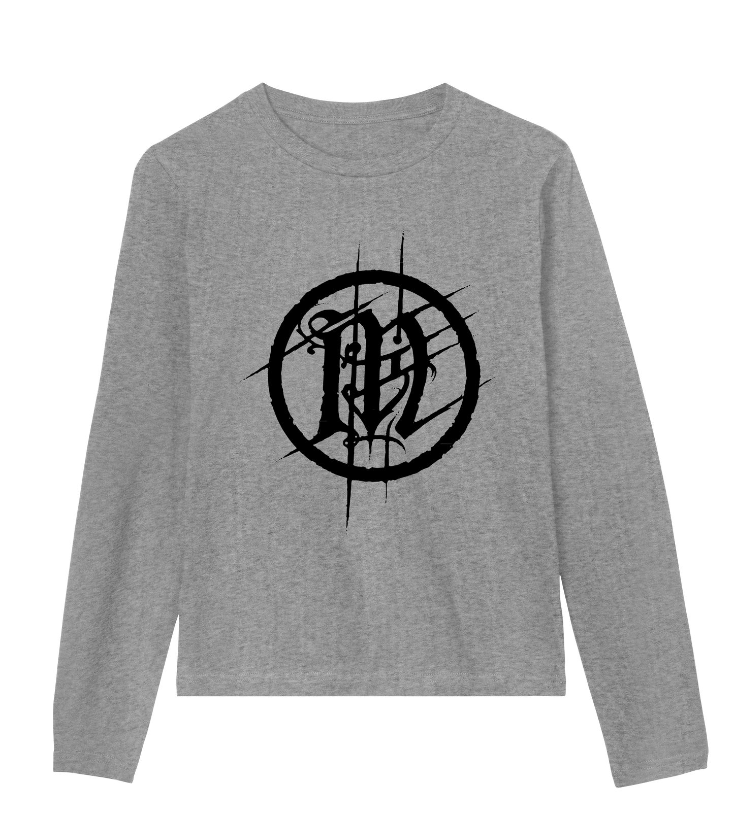 In Mourning Black Emblem Womens Long Sleeve Tee