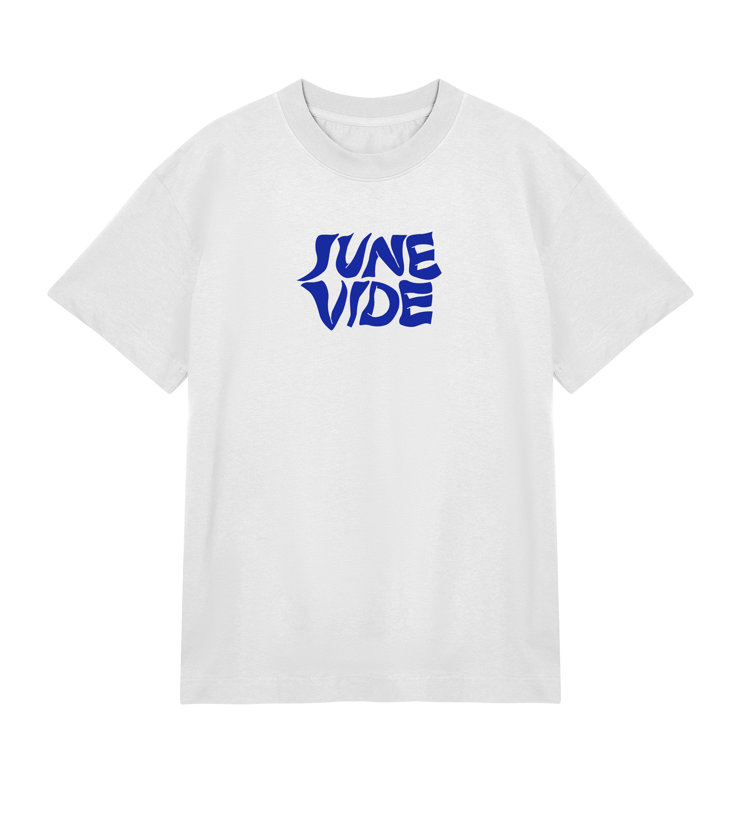 June Vide: Blue logo